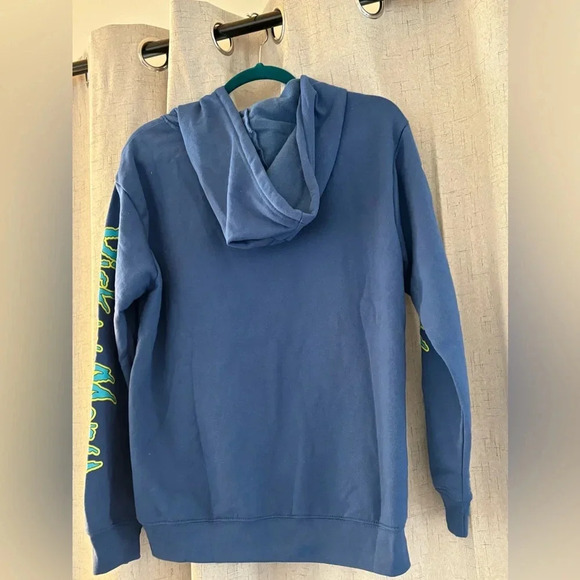 Rick and Morty Mad Scientist Blue Hoodie
Multi Print Sweatshirt Junior Size L. - Picture 3 of 9